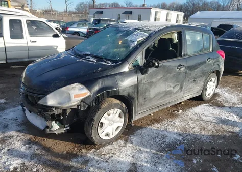 2010 Nissan Versa 1.8S from USA, damaged, VIN 3N1BC1CP7AL452873